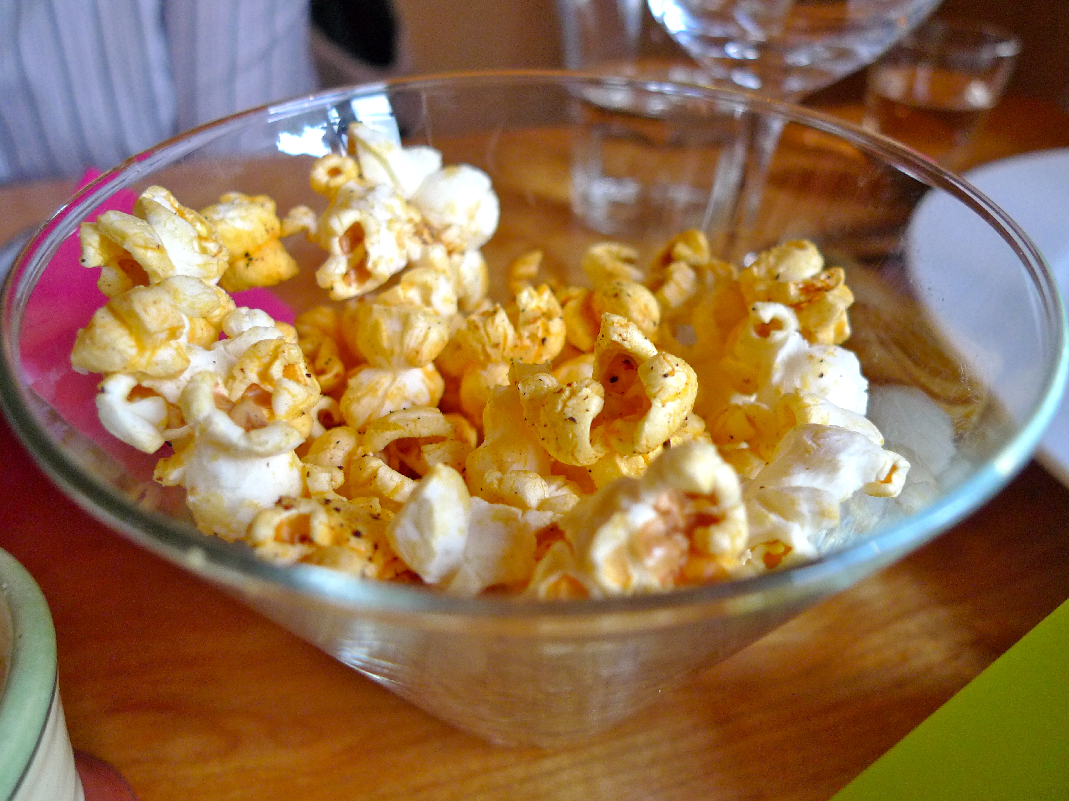 Spicy Nut Popcorn - JTA Wellness; San Antonio Dietitians
