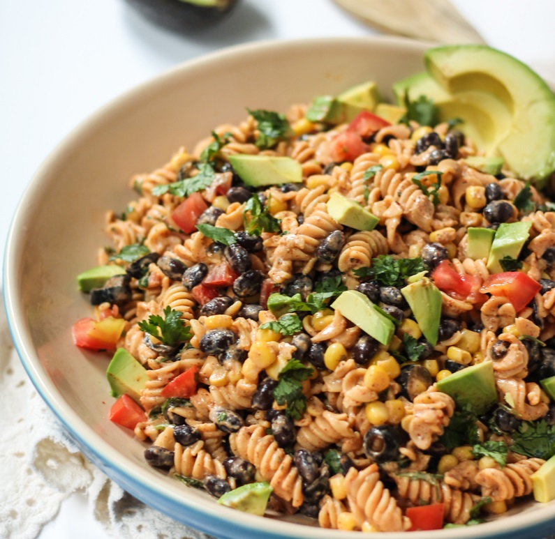 Tex-Mex Pasta Salad - JTA Wellness; San Antonio Dietitians