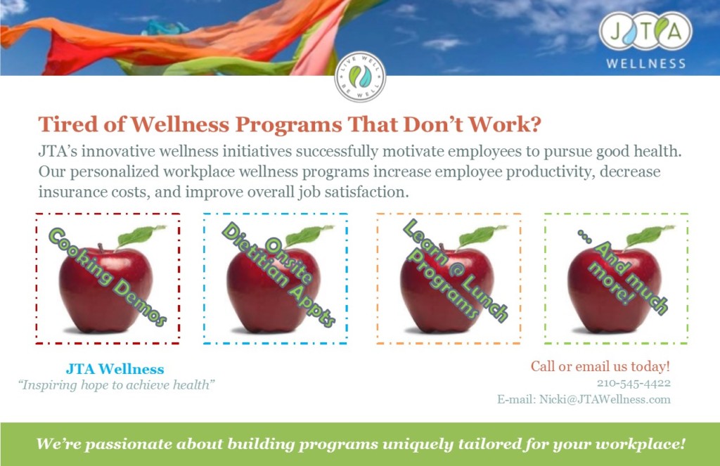 Workplace Wellness Program Flyer